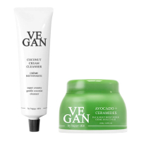 Vegan by Happy Skin 'Coconut & Avocado + Ceramides' Cleansing Cream, Night Cream