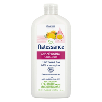 Natessance Bio 'Carthame Bio & Kératine Végétale' Shampoo - 500 ml
