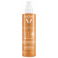 Vichy Spray de protection solaire 'Capital Soleil Cell Protect Water Fluid SPF30' - 200 ml