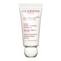 Clarins 'UV Plus Anti-Pollution SPF50' - Beige, Getönter Sonnenschutz 30 ml