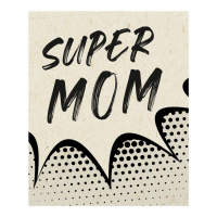 Mad Candle Bougie parfumée 'Super Mom' - 360 g