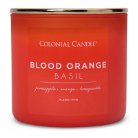 Colonial Candle Bougie parfumée 'Blood Orange Basil' - 411 g