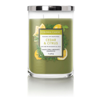 Colonial Candle Bougie parfumée 'Cedar & Citrus' - 311 g