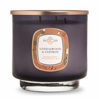 Colonial Candle Bougie parfumée 'Saffron & Sandalwood' - 566 g