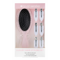 Brushworks 'Luxury' Hair Styling Set - 7 Pieces