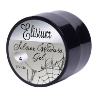 Elisium Gel pour les ongles 'Spider Web' - 4 Silver Widow 5 ml