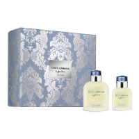 Dolce & Gabbana Coffret de parfum 'Light Blue Pour Homme' - 2 Pièces