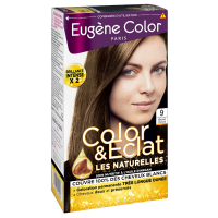 Eugène Color Teinture pour cheveux 'Color & Eclat Les Naturelles' - 9 Blond Foncé 4 Pièces