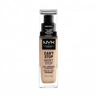 Nyx Professional Make Up Fond de teint 'Can't Stop Won't Stop Full Coverage' - Warm Vanilla 30 ml