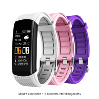 Smartcase Smartwatch, Smartwatch-Armband - 3 Stücke