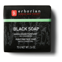 Erborian Black Soap Savon Purifiant Au Charbon - 75 g
