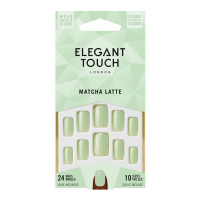 Elegant Touch Faux Ongles 'Core Colour' - Matcha Latte 24 Pièces