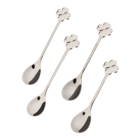 Aulica Silver Spoons Clover  - Set Of 6