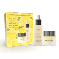 London Botanical Laboratories Crème visage, Sérum pour le visage 'Vitamin C & CBD Brighter Skin'