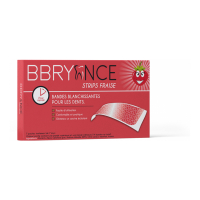 BBryance Bandes de blanchiment dentaire - Strawberry 14 Pièces