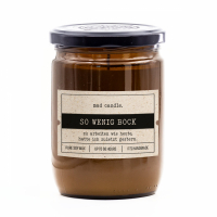 Mad Candle Bougie parfumée 'So wenig Bock' - 360 g