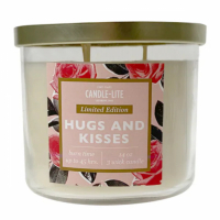 Candle-Lite 'Hugs and Kisses' 3 Wicks Candle - 396 g