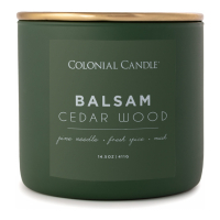Colonial Candle 'Balsam & Cedarwood' Kerze 3 Dochte - 411 g