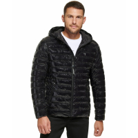 Calvin Klein Men's 'Hooded & Packable' Quilted Jacket
