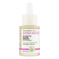 The Conscious™ 'Glycolic Acid Glow Organic Raspberry' Gesichtsserum - 30 ml