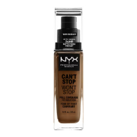 Nyx Professional Make Up 'Can't Stop Won't Stop Full Coverage' Foundation - Warm Mahogany 30 ml