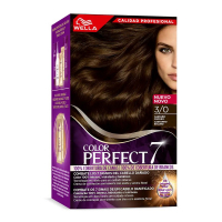 Wella Color Perfect 7 '100% Cobertura De Canas' Hair Colour - 3/0 Dark Brown 4 Pieces