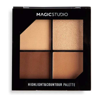 Magic Studio Palette de maquillage 'Highlight & Countour' - 2.8 g