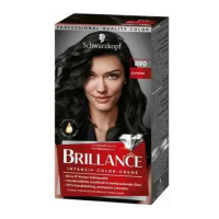 Schwarzkopf 'Brillance' Creme zur Haarfärbung - 890 Black