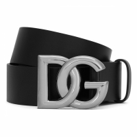 Dolce & Gabbana Ceinture 'Logo Buckle' pour Hommes