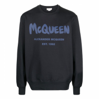 Alexander McQueen Men's 'Graffiti Logo' Sweater