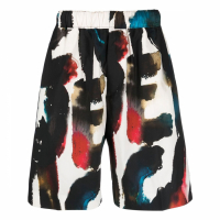 Alexander McQueen Men's 'Graffiti Logo' Shorts