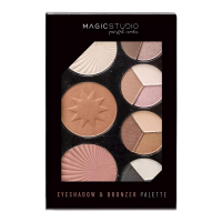 Magic Studio 'Eyeshadow & Bronzer' Face Palette - 23 g