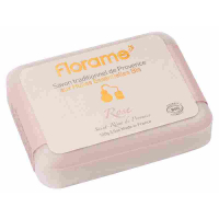 Florame Pain de savon 'Rose' - 100 g