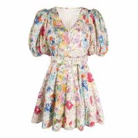 Zimmermann 'Clover Floral' Mini Kleid für Damen