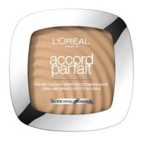 L'Oréal Paris Fond de teint poudre 'Accord Parfait Hyaluronic Acid' - 3D Beige Doré 9 g