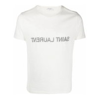 Saint Laurent T-shirt 'Reverse Logo' pour Hommes