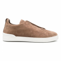 Zegna Slip-on Sneakers 'Triple Stitch' pour Hommes
