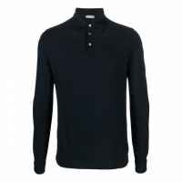 Zanone Men's 'Basic' Long-Sleeve Polo Shirt