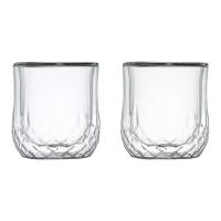 Aulica Set Of 2  Double Wall Glasses