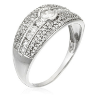 Comptoir du Diamant Women's 'Jonc Lumineux' Ring
