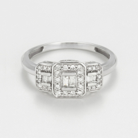 Comptoir du Diamant Women's 'Les Princesses' Ring