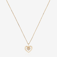 Comptoir du Diamant 'Coeur Tendresse' Halskette mit Anhänger für Damen