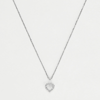 Comptoir du Diamant Women's 'Mini Coeur' Pendant with chain