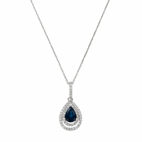 Comptoir du Diamant 'Azurite' Halskette für Damen