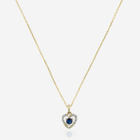 Comptoir du Diamant 'Heart' Halskette mit Anhänger für Damen