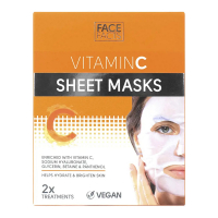 Face Facts 'Vitamin C' Sheet Mask - 20 ml, 2 Pieces