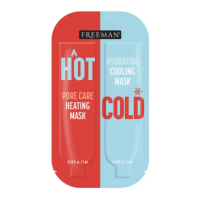 Freeman 'Hot & Cold' Gesichtsmaske - 7 ml, 2 Stücke