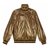 Gucci Women's 'Maxi GG Metallic' Bomber Jacket