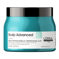 L'Oréal Professionnel Paris Masque, Shampoing 'Scalp Advanced Anti-Oiliness 2-In1' - 500 ml