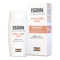 ISDIN 'Foto Ultra Active Unify Color SPF50+' Fusion Flüssigkeit - 50 ml
